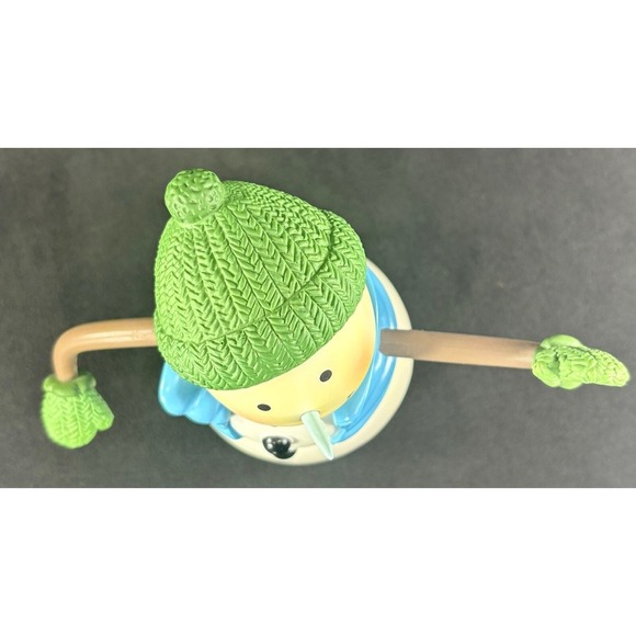 Hallmark 2010 FUN-IN-THE-FRIDGE SNOWMAN Light Activated Talks or Sings Video - Picture 6 of 7